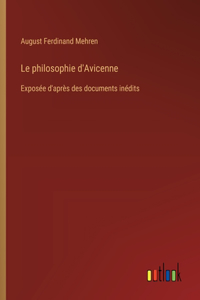 Le philosophie d'Avicenne
