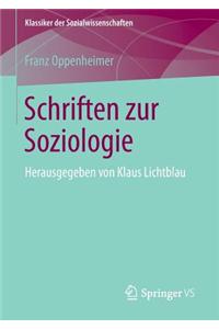 Schriften zur Soziologie