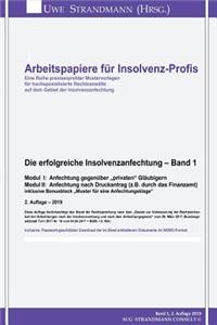 erfolgreiche Insolvenzanfechtung - Band 1