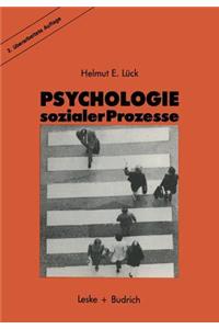 Psychologie Sozialer Prozesse