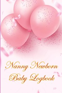 Nanny Newborn Baby Logbook