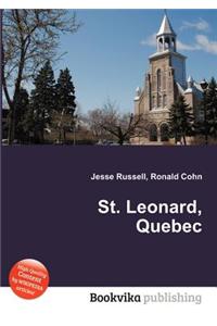 St. Leonard, Quebec