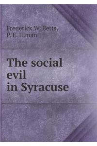 The Social Evil in Syracuse