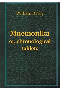 Mnemonika or, chronological tablets