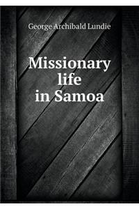 Missionary Life in Samoa