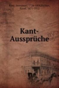 Kant-Ausspruche