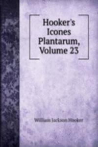 Hooker's Icones Plantarum, Volume 23