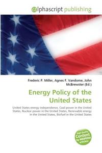 Energy Policy of the United States