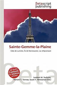 Sainte-Gemme-La-Plaine