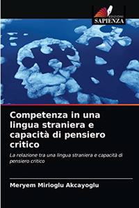 Competenza in una lingua straniera e capacità di pensiero critico