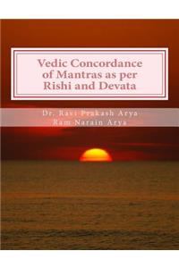 Vedic Concordance of Mantras as Per Rishi and Devata