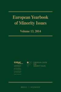 European Yearbook of Minority Issues, Volume 13 (2014)