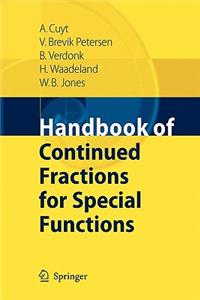 Handbook of Continued Fractions for Special Functions