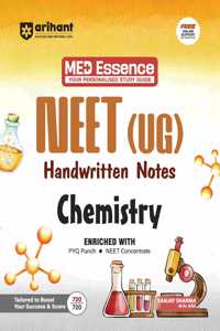 Arihant NEET (UG) Handwritten Notes for Chemistry | First and Only NEET Targeted Handwritten Notes |For Exam 2026