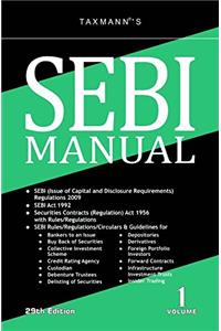 SEBI Manual (Set of Two Volumes) (29th Edition, 2017)