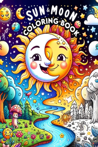 Sun & Moon Coloring Book