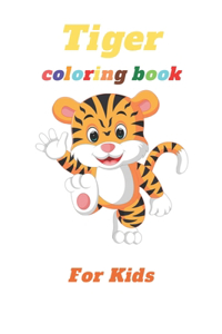Tiger Coloring book for kids