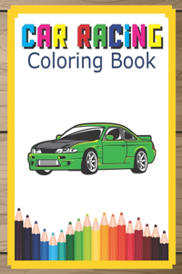 Car Racing Coloring Book