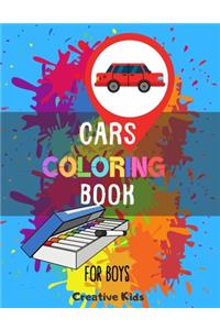 Cars Coloring Book For Boys