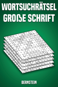 Wortsuchrätsel Große Schrift
