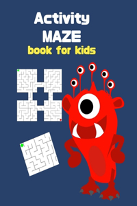 Activity Maze Book For Kids