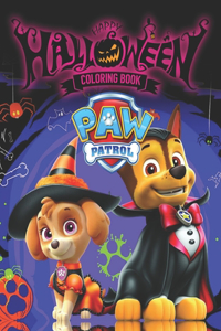 Paw Patrol Happy Halloween Coloring Book