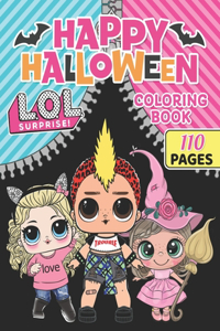 Lol Dolls Surprise Halloween Coloring Book