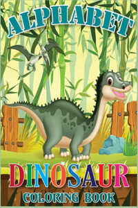 Alphabet Dinosaur Coloring Book