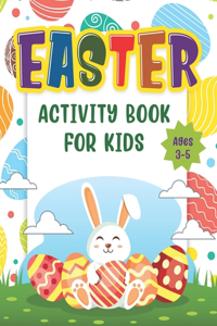 Easter Activity Book For Kids Age 3-5