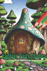 Fantasy Fairy Homes Coloring Book