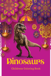Dinosaurs' children's coloring book