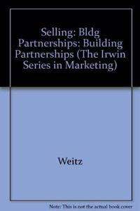 Selling: Bldg Partnerships: Building Partnerships