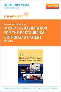 Rehabilitation for the Postsurgical Orthopedic Patient - Elsevier eBook on Vitalsource (Retail Access Card)