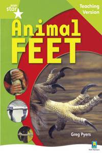 Rigby Star Non-fiction Guided Reading Green Level: Animal Feet Teaching Version