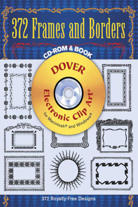 372 Frames and Borders CD Rom and B