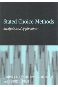 Stated Choice Methods