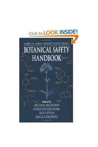 American Herbal Products Association's Botanical Safety Handbook