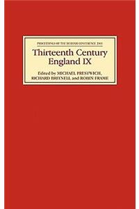 Thirteenth Century England IX