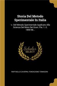 Storia Del Metodo Sperimentale In Italia