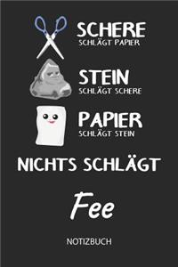 Nichts schlägt - Fee - Notizbuch