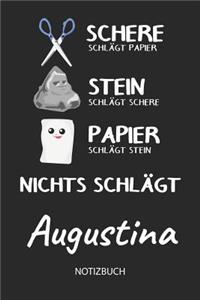 Nichts schlägt - Augustina - Notizbuch