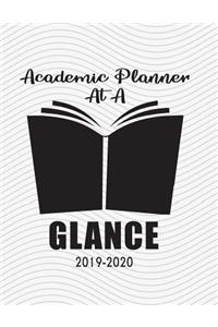 Academic Planner At A Glance 2019-2020