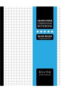 Graph Paper Composition Notebook