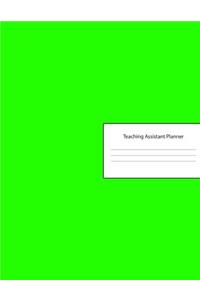 Teaching Assistant Planner