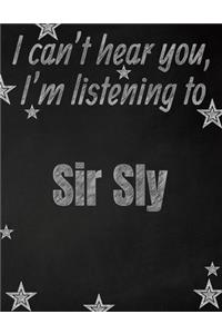 I can't hear you, I'm listening to Sir Sly creative writing lined notebook