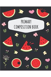 Watermelon Primary Composition Book