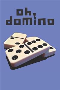 Dominoes Blank Lined Journal Notebook