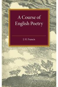 A Course of English Poetry