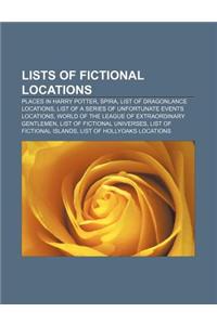Lists of Fictional Locations
