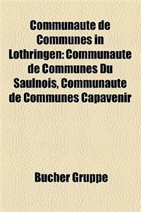 Communaute de Communes in Lothringen
